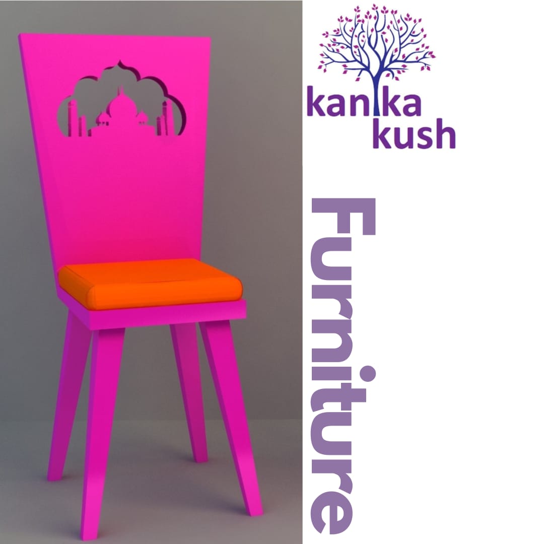 Kanika Kush Designer Chair – A Statement of Culture and Color
