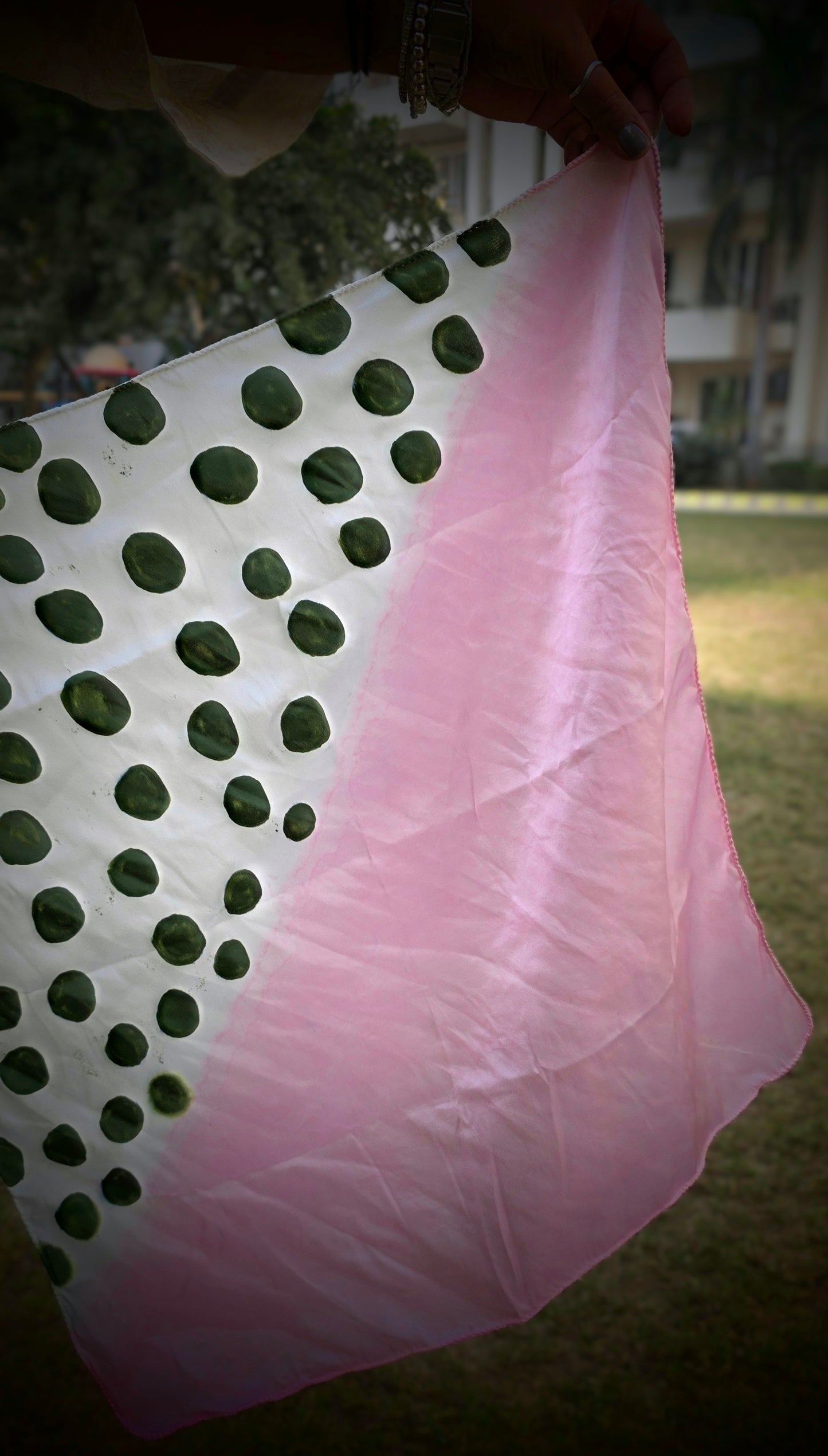 The Pink & Polka Scarf