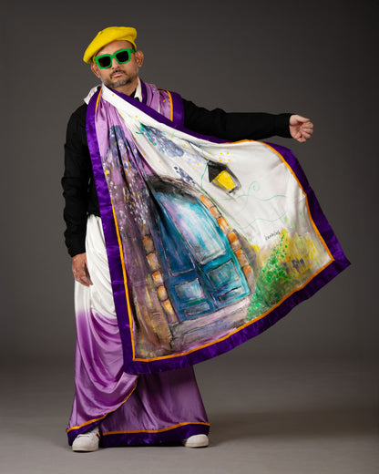 The Colchique Sari