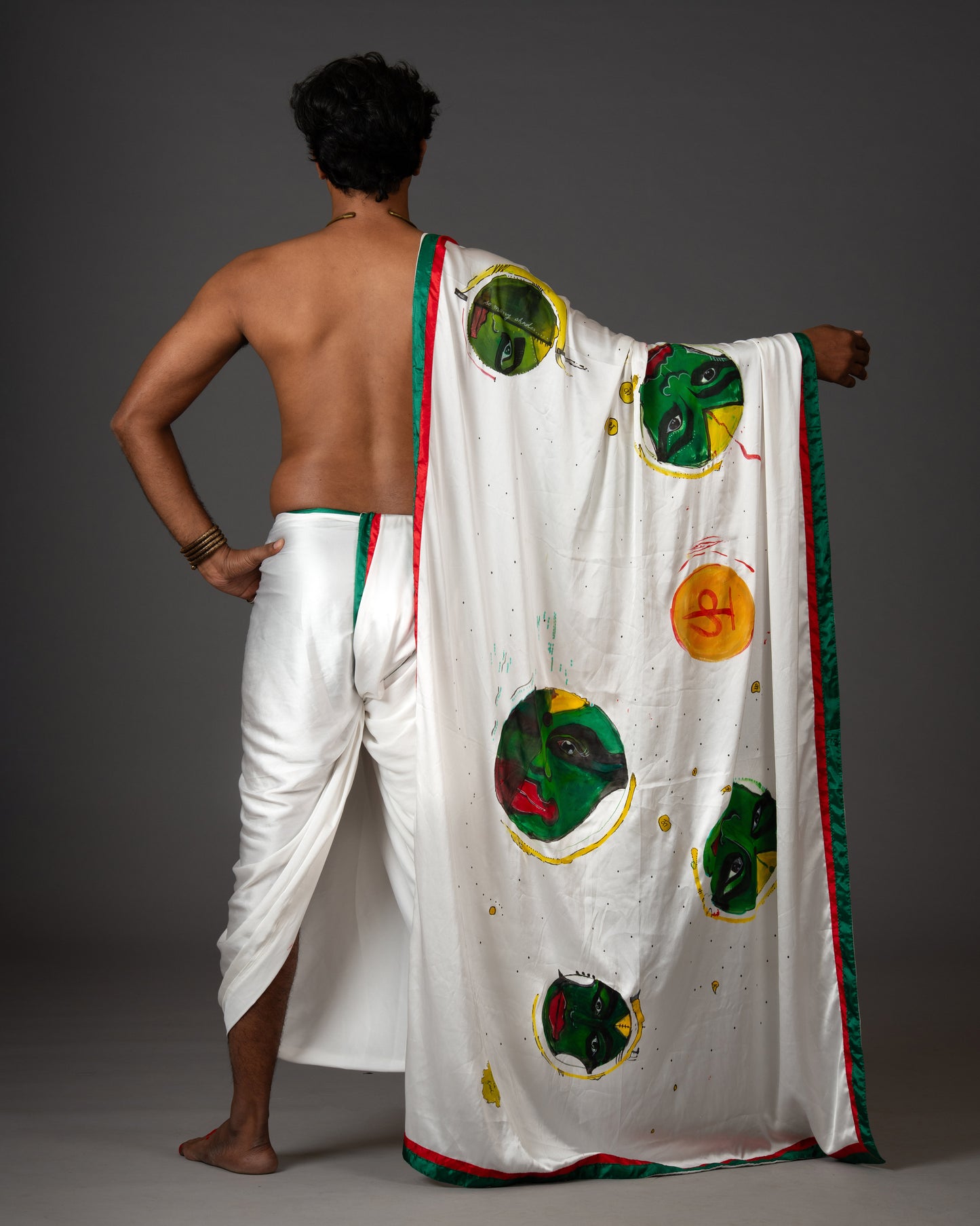 The #Pachakali Sari