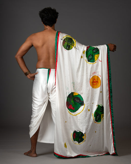 The #Pachakali Sari