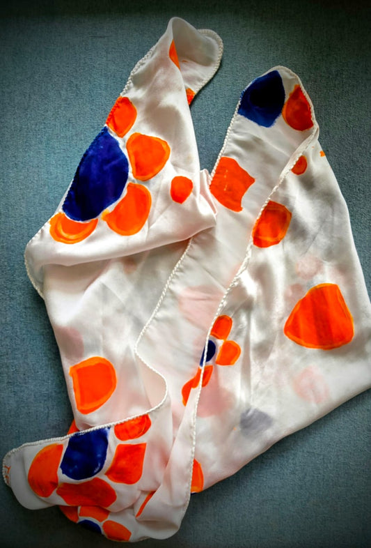 Orange & Blue Scarves